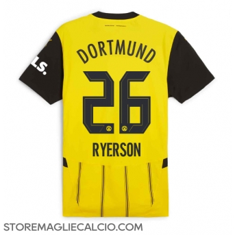 Borussia Dortmund Julian Ryerson #26 Maglia Gara Casa Repliche 2024-25 Maniche Corte